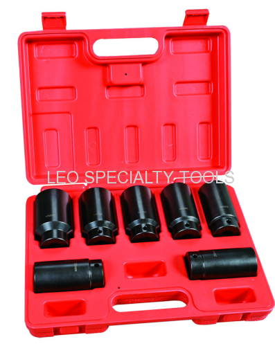 7pcs 1/2" Axle Nut Socket Set