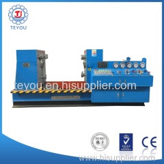 clamping valve test bench for testing sealing and strength