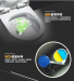 Bathroom Ceramic One Piece Siphon Toilet S-trap 300mm Roughing-in