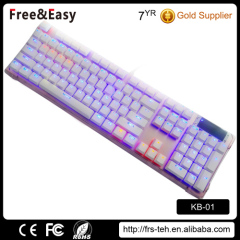 Led backlight USB wired 104 mechanical keyboard