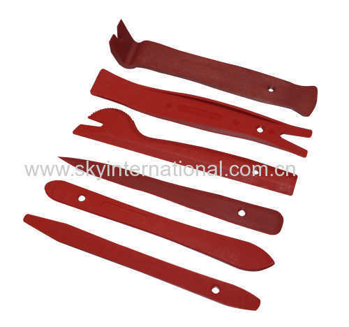 6 PCS TRIM REMOVAL TOOL KIT DOOR PANEL INTERIOR WEDGE PRY CLIP HEAVY DUTY