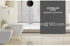 Sanitary ware Bathroom Ceramic White Round Wall Hung Toilet