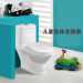 Small Size Ceramic White Children Care One Piece Toilet