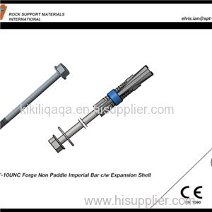 Forged Head Mechanical Rock Support Bolt