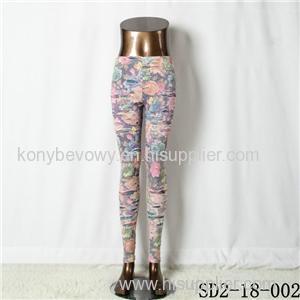 SD2-18-002 Fashion Knitting Open Smile Legging