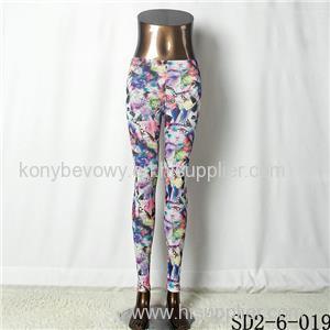 SD2-6-019 Popular Knit Fashion Camera Science Fiction Print Leggings