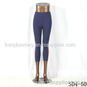 SD4-50 Low-waist Solid Color All-match Sport Fashion Slim Women Leggings