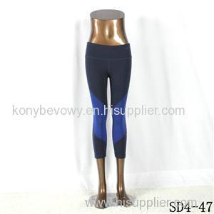 SD4-47 High-waist Solid Color All-match Yoga Running Leggings