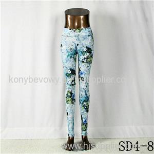 SD4-8 Fashion Sport High-waist Forest Yoga Leggings