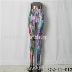 SD2-11-013 Latest Fashion Fashion Knit Starry-sky Print Slim Leggings