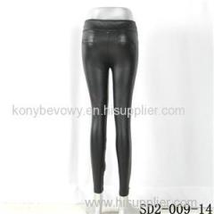 SD2-9-014 High-elastic Slim Fashion Light Yogon Special Sexy PU Leggings