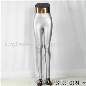 SD2-9-008 High-elastic Slim Fashion Light Yogon Sexy PU Leggings