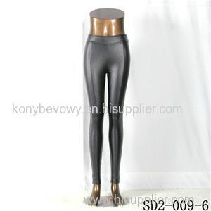 SD2-9-006 High-elastic Slim Fashion Light Yogon Sexy Montage PU Leggings