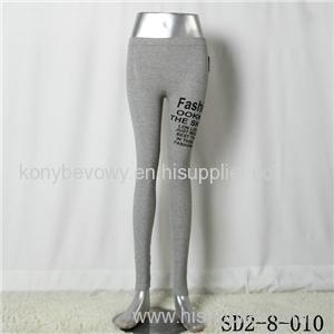 SD2-8--010 Fashion Pearl Elasticity Black&white Meshes Lace Leggings