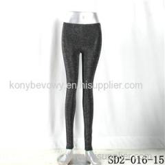 SD2-16-015 Low-waist Sliver Mosaic Fashion Slim Leggings