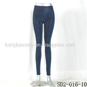 SD2-16-010 Royal-blue Knit Fashion Leggings