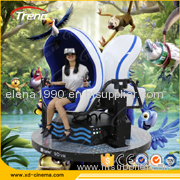New technology virtual reality experience 9D VR cinema theater with 360 degree vision movie