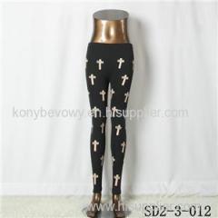 SD2-3-012 Latest Popular Pure Cotton Knit All-match Leggings