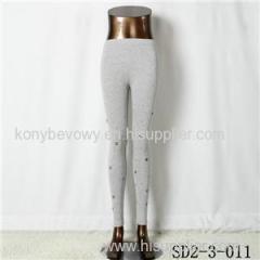 SD2-3-11 Latest Popular Pure Cotton Solid Color All-match Leggings