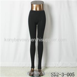 SD2-3-005 Black Pure Cotton Low-waist Slim All-match Leggings