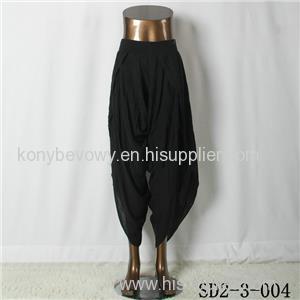 SD2-3-004 Hot-sale New Style Sexy High-waist Cotton Loose Pants