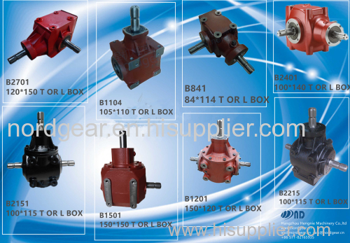 cast iron agricultural machinery pto gearbox