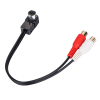 RCA output connection cable for alpine/sony/JVC car radios