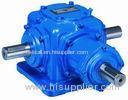 Double Output Shaft Spiral Bevel Gear Reducer Angle Transmission Gearbox Efficiency