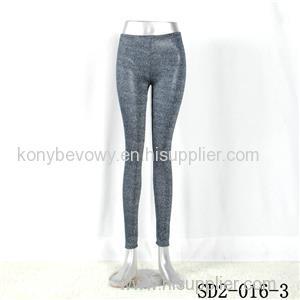 SD2-16-003 Royal-blue Sliver Fashion Slim Leggings