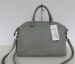 Fashion zipper handbag /Lady handbag/Gray shoulder bag