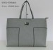 Fashion zipper handbag/lady bag/PU tote handbag