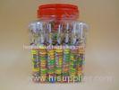 Different Shape Bottled Fruity Hard Candy Raspberry / Strawberry / Mango Candies