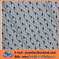 Ferrule Mesh AISI 316 304 card buckle networkHand woven stainless steel ferruled cable mesh Zoo Animal Cage Mesh Nettin