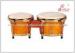 White Toon Wooden Bongo Drums Musical Instruments For Latin Music / Arab Music / Jazz Music