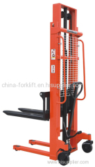 hydraulic hand forklift stackers with foot pedal