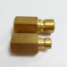 DME 1/4" threaded cold pipe male and female plugs for water