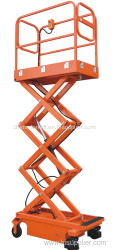 Top customer-desgin supplier electric scissor lift plateform