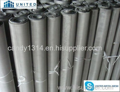 China supplier 120 mesh stainless steel wire cloth