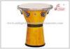 Two ply white toon wood Percussion Musical Instruments Djembe Drums ISO9001 / CQM