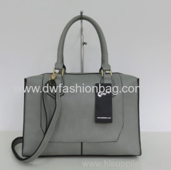 Fashion PU handbag/lady bag/Zipper tote bag