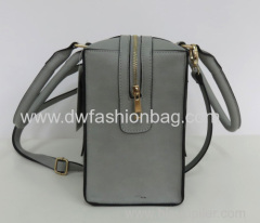 Fashion PU handbag/lady bag/Zipper tote bag