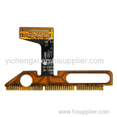 Flexible PCB for Capacitive Touch Screen Immersion Gold Surface Treatment