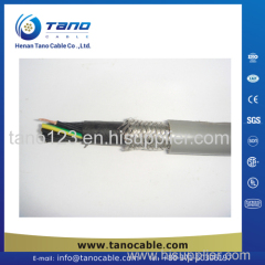 Henan manufacturer Control Cable SY Steel Wire Braid to VDE 0250 Standard