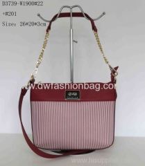 Fashion lady bag/Zipper shoulder handbag/PU chain bag