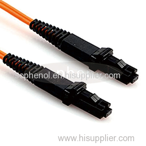 Multimode Duplex MTRJ to MTRJ fiber optic patch cable