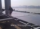 Custom BIPV High Efficiency Solar Panels Dark Red Color Thickness 35mm