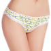 Heart-shaped printing sexy ligerie cotton ladies brief mature women panty