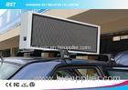 Ultral Thin High Resolution Taxi Led Display with Acrylic Glass 75mm Deepth