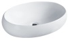 Sanitary ware Ceramic White Color Counter Top Basin