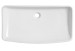 Rectangular Ceramic White Color Counter Top Basin